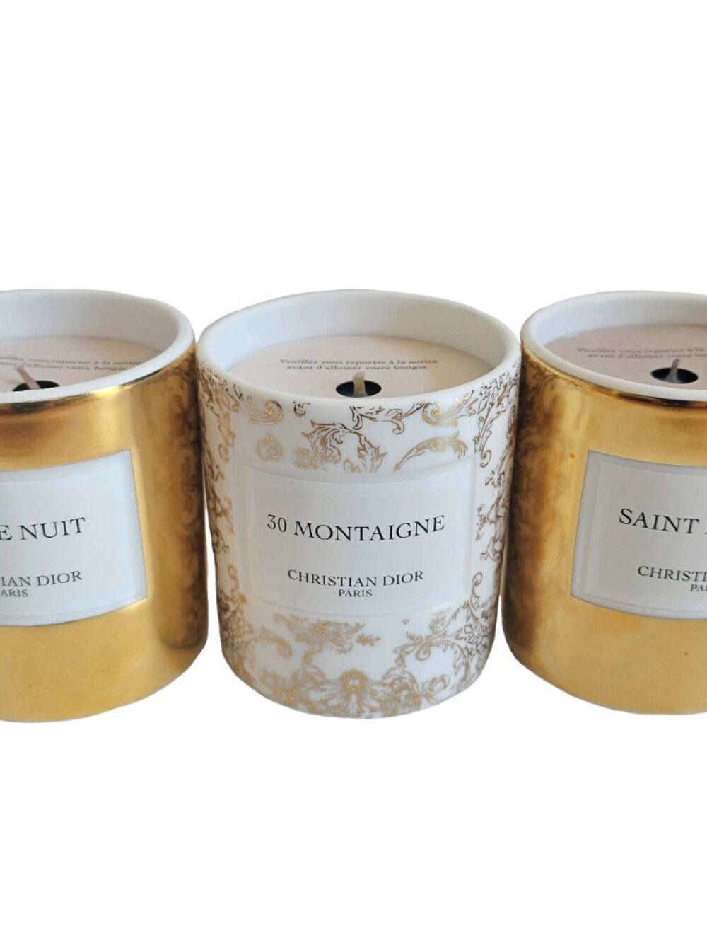 CHRISTIAN DIOR LA COLLECTION PRIVEE HOLIDAY 2023 COLLECTION CANDLE SET - Picture 2 of 3
